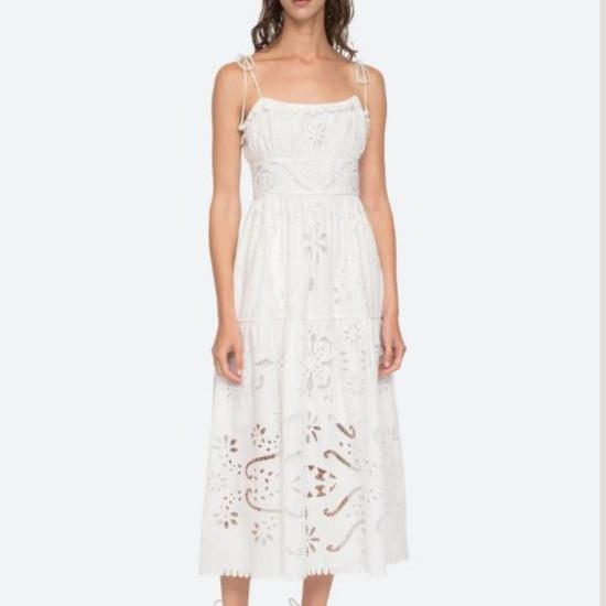  씨뉴욕 롱 원피스 씨 니 리앗 드레스