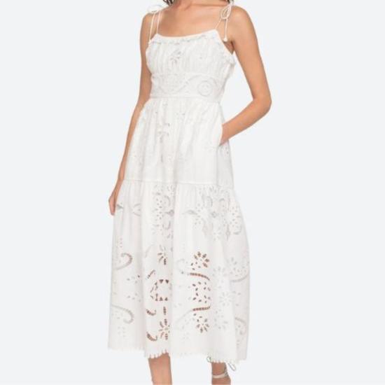  씨뉴욕 롱 원피스 씨 니 리앗 드레스 - SEA NY