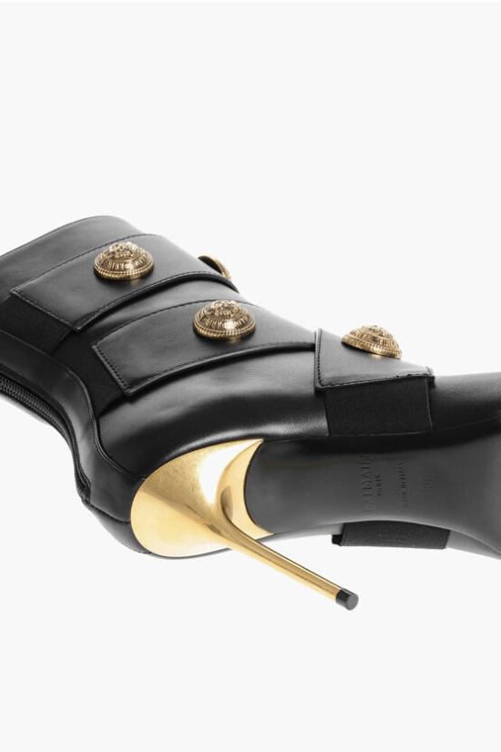  발망 부츠 AN1TE860 LVIT EAD Black - BALMAIN