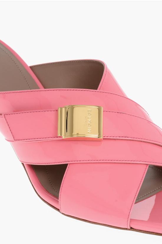  발망 뮬/슬리퍼 CN1UR978 LPAT 437 Pink - BALMAIN