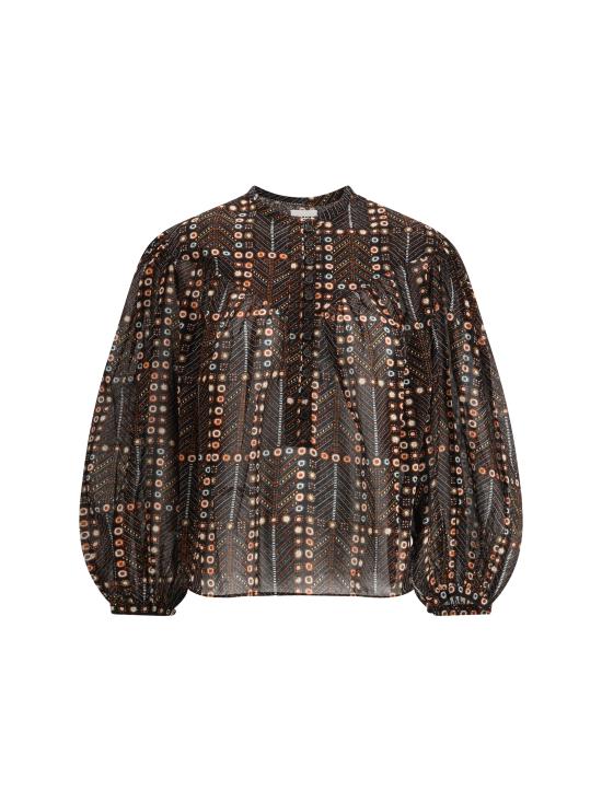 25SS 이자벨마랑에뚜왈 셔츠 HT0022FAC1J19E 02FK MULTICOLOUR