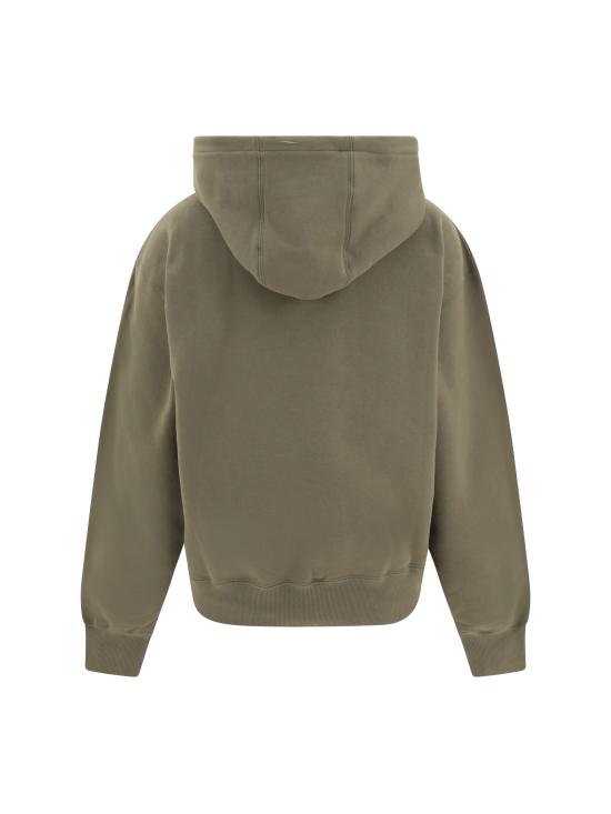 25SS 생로랑 후드 티셔츠 823602Y36SW 1301 KHAKI - SAINT LAURENT