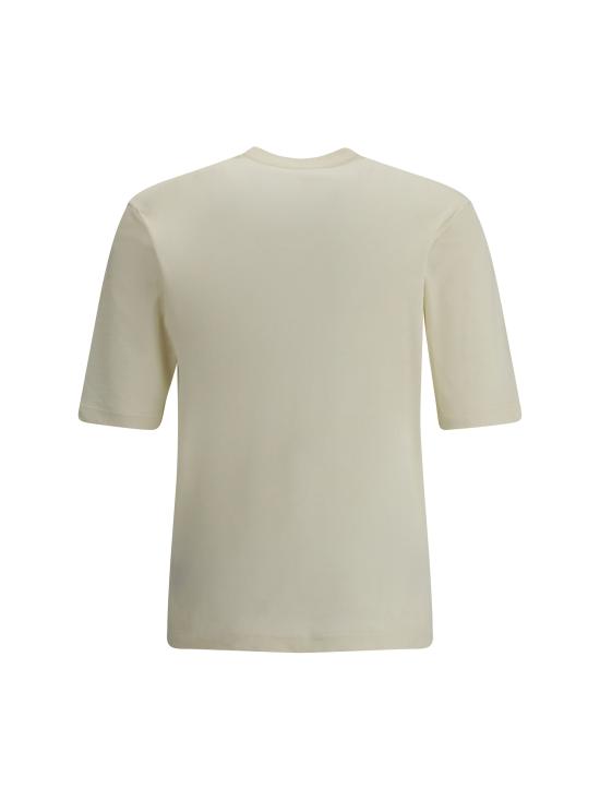 25SS 질샌더 반팔 티셔츠 J47FV0109JTN356 961 CREAM - JIL SANDER