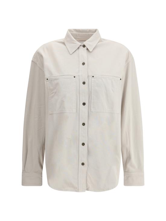 25SS 이자벨마랑에뚜왈 셔츠 CH0206FAC1N06E 23EC GREY