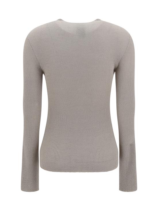 25SS 조르지오 아르마니 스웨터 GW001205AF15655 U8003 BEIGE - GIORGIO ARMANI