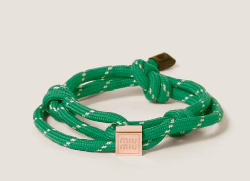 25SS 미우미우 팔찌 5IB538 3L74 F077U