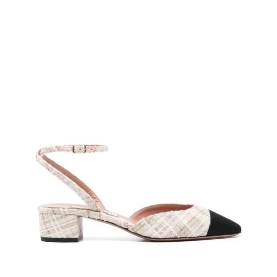 25SS 아쿠아주라 힐/펌프스 FRLMIDP0 AWG LTK LA BK WHITE BLACK