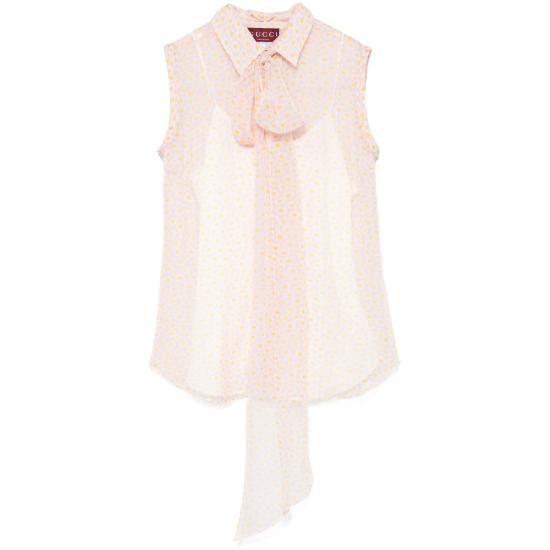 25SS 구찌 민소매 티셔츠 819141 Z7AI4 5524 PINK