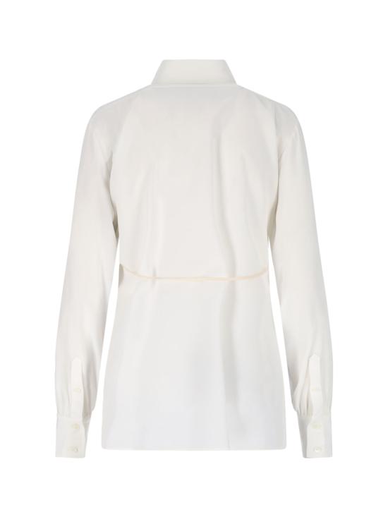 25SS MM6 메종마르지엘라 셔츠 S62DT0037 M35441 102 White - MM6 MAISON MARGIELA