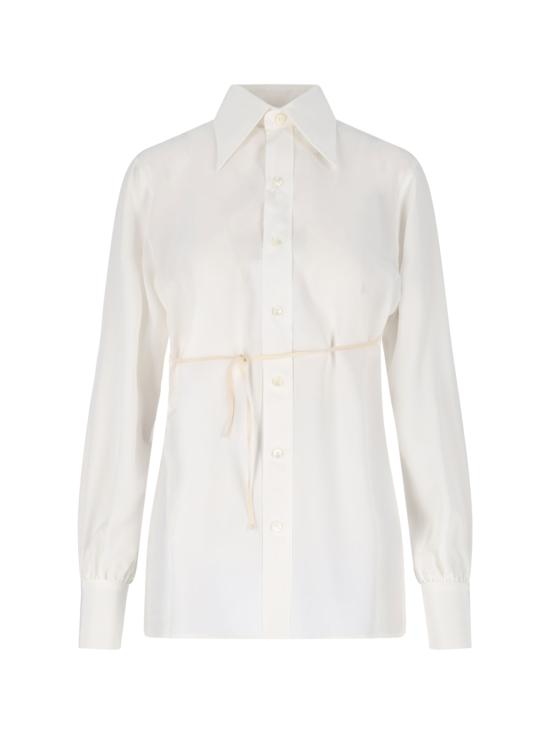 25SS MM6 메종마르지엘라 셔츠 S62DT0037 M35441 102 White