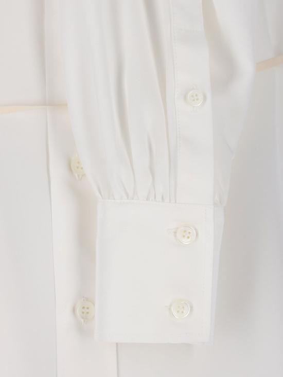 25SS MM6 메종마르지엘라 셔츠 S62DT0037 M35441 102 White - MM6 MAISON MARGIELA