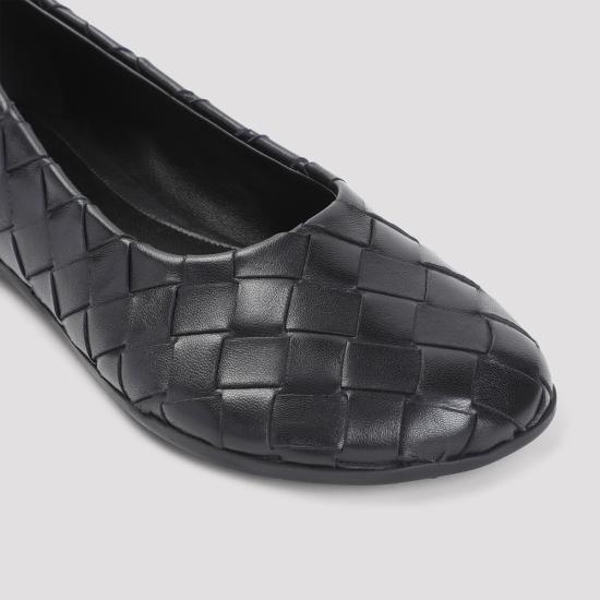 25SS 보테가베네타 플랫 슈즈 806850 V2ED0 1000 Black - BOTTEGA VENETA