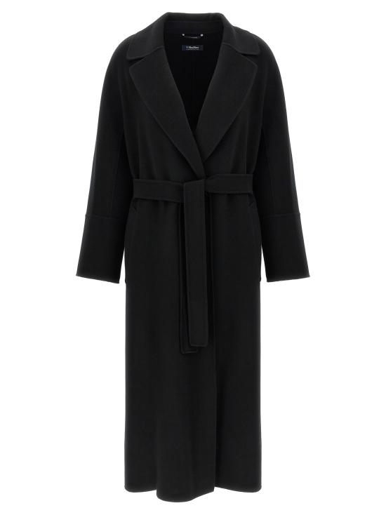 25SS 에스막스마라 코트 2519011081600013 Black