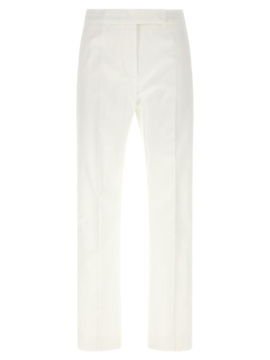 25SS 막스마라 스트레이트 팬츠 2511131072600056 White