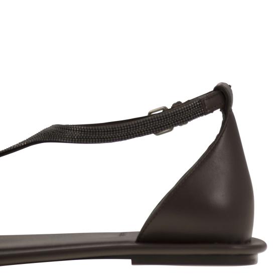 25SS 브루넬로 쿠치넬리 샌들 MZSKC2892 BROWN - BRUNELLO CUCINELLI