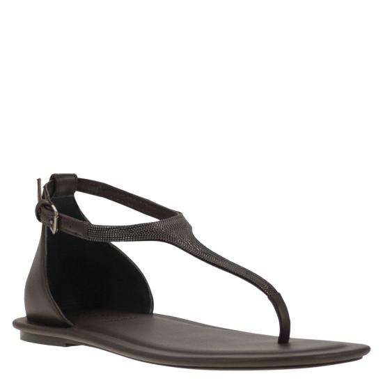 25SS 브루넬로 쿠치넬리 샌들 MZSKC2892 BROWN - BRUNELLO CUCINELLI