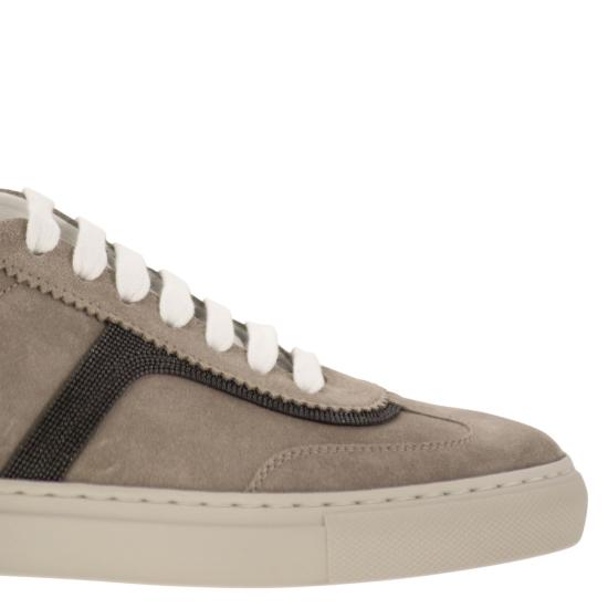 25SS 브루넬로 쿠치넬리 스니커즈 MZSFG2908 TURTLEDOVE - BRUNELLO CUCINELLI