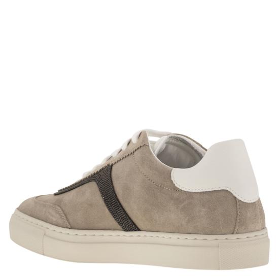 25SS 브루넬로 쿠치넬리 스니커즈 MZSFG2908 TURTLEDOVE - BRUNELLO CUCINELLI