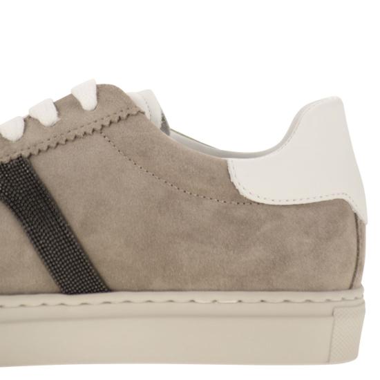 25SS 브루넬로 쿠치넬리 스니커즈 MZSFG2908 TURTLEDOVE - BRUNELLO CUCINELLI