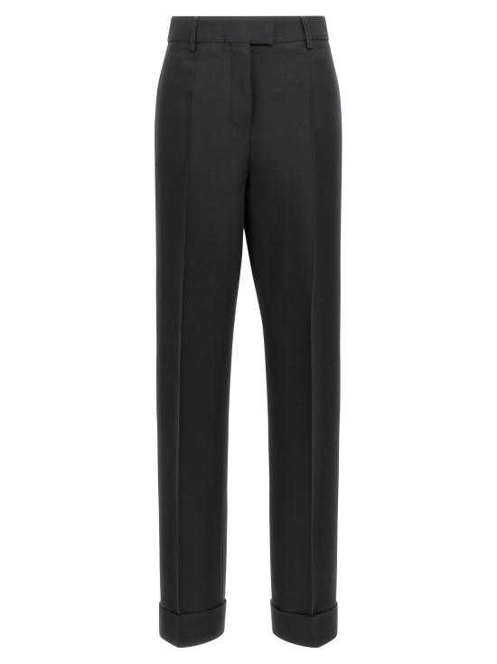 25SS 살바토레 페라가모 스트레이트 팬츠 780902NERO Black