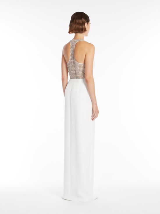 25SS 막스마라 점프수트 2511221104600 010 White - MAX MARA