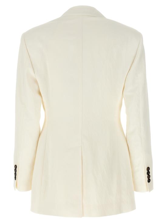 25SS 브루넬로 쿠치넬리 수트 세트 MH5407260C600 White - BRUNELLO CUCINELLI