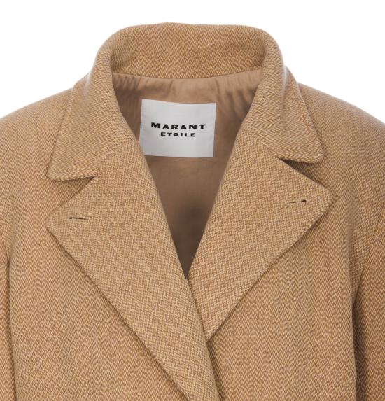24FW 이자벨마랑에뚜왈 코트 MA0273FA B3D05E23EC Beige - ISABEL MARANT ETOILE
