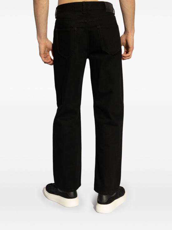 25SS 알렉산더 맥퀸 데님 팬츠 813573 QYAAC1000 Black - ALEXANDER MCQUEEN