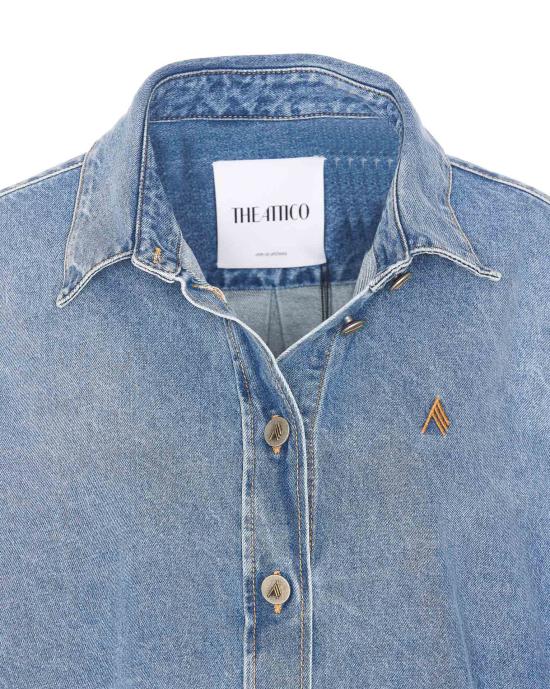 25SS 디 아티코 셔츠 250WCB00068 DDD085AA024 Blue - THE ATTICO