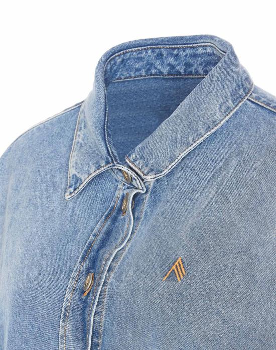 25SS 디 아티코 셔츠 250WCB00068 DDD085AA024 Blue - THE ATTICO