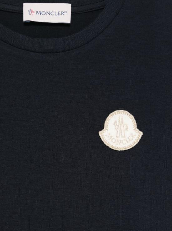 25SS [키즈] 몽클레어 티셔츠 K1954 8C00011 89AWF 778 Blue - MONCLER