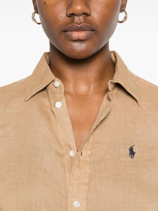 25SS 랄프 로렌 셔츠 211970730 005 Beige - RALPH LAUREN