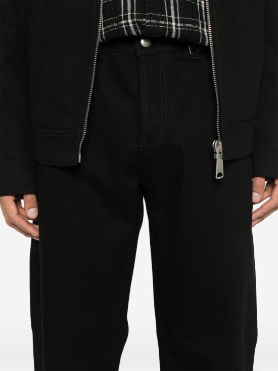 25SS 알렉산더 맥퀸 데님 팬츠 809766 QYAAC1000 Black - ALEXANDER MCQUEEN