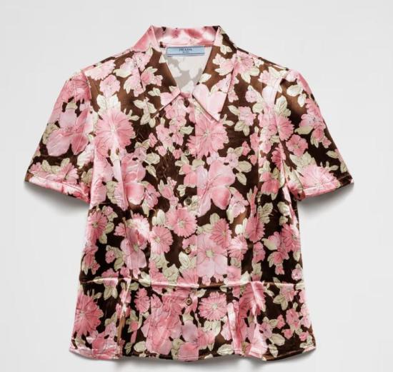 25SS 프라다 블라우스 P499H S OOO 16TD F0192