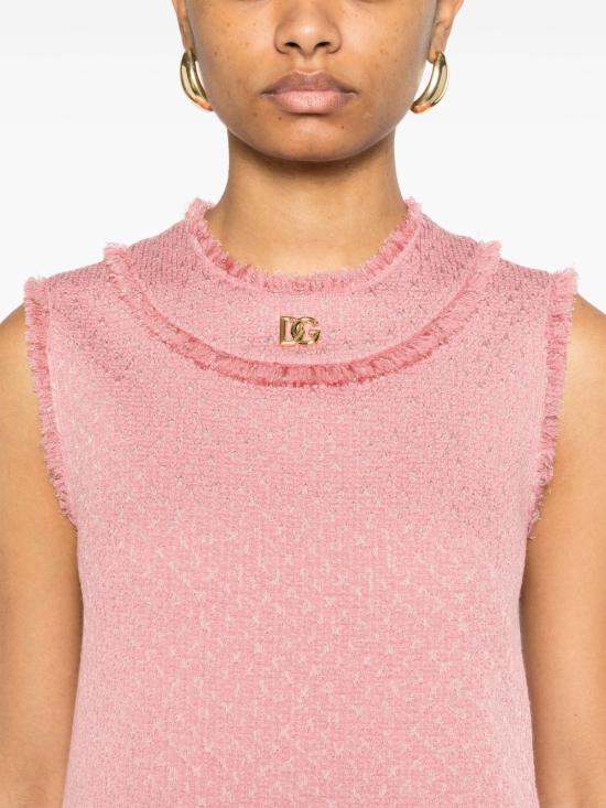 25SS 돌체앤가바나 숏 원피스 F6ARUT HUMUAF0473 Pink - DOLCE & GABBANA