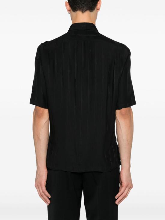 25SS 생로랑 반팔 셔츠 601070 Y6H391000 Black - SAINT LAURENT