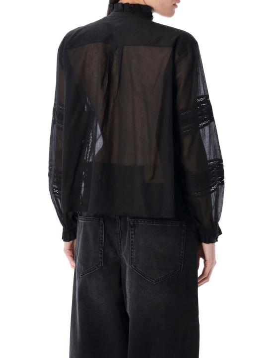 25SS 이자벨마랑에뚜왈 긴팔 티셔츠 CH0201FAC1J15E 01BK Nero - ISABEL MARANT ETOILE