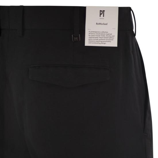  피티토리노 스트레이트 팬츠 COASJDB00REW BP65 BLACK - PT TORINO