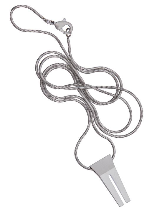 25FW 릭 오웬스 주얼리 LRJ0000100MMT128 Silver - RICK OWENS