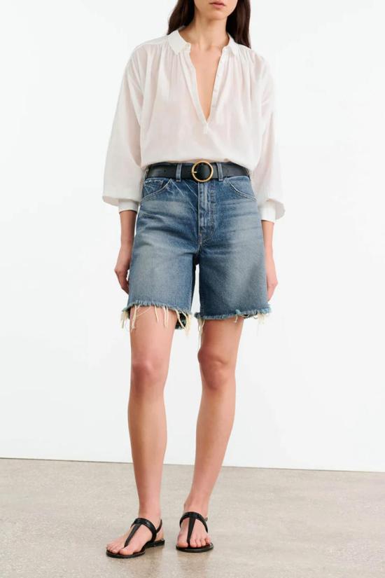  닐리로탄 데님 숏팬츠 닐리 로탄 러셀 데님 숏 서머 워시 - NILI LOTAN