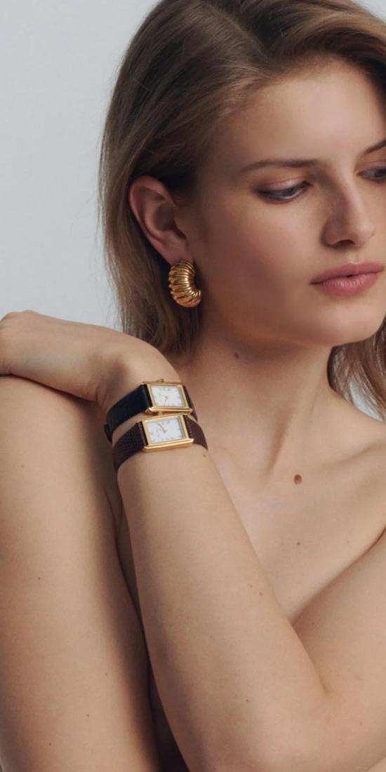  헤븐 메이헴 손목시계 Heaven Mayhem Icon 시계 블랙/골드 - HEAVEN MAYHEM