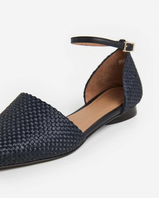  Flattered 플랫 슈즈 플래터드 프랭키 스몰 위브 블랙 - OTHER BRANDS