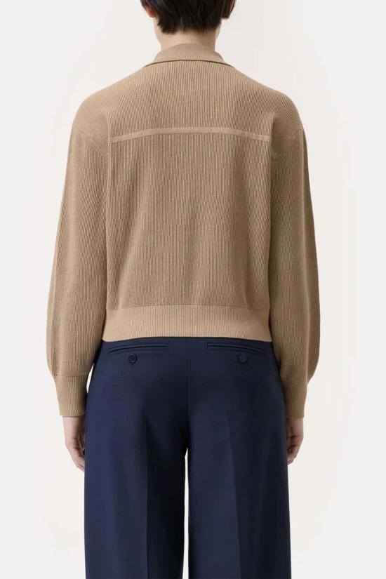  클로즈드 가디건 코튼 캐시미어 블렌드 카디건 치노 베이지 - CLOSED