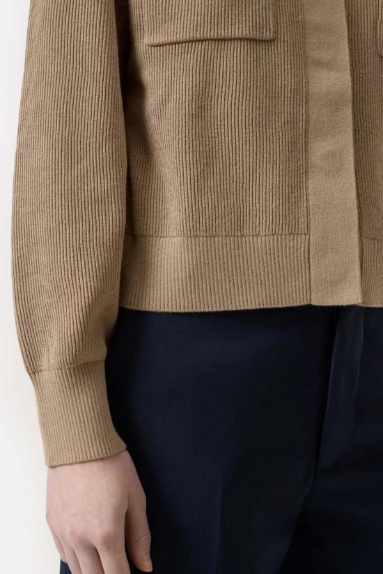  클로즈드 가디건 코튼 캐시미어 블렌드 카디건 치노 베이지 - CLOSED