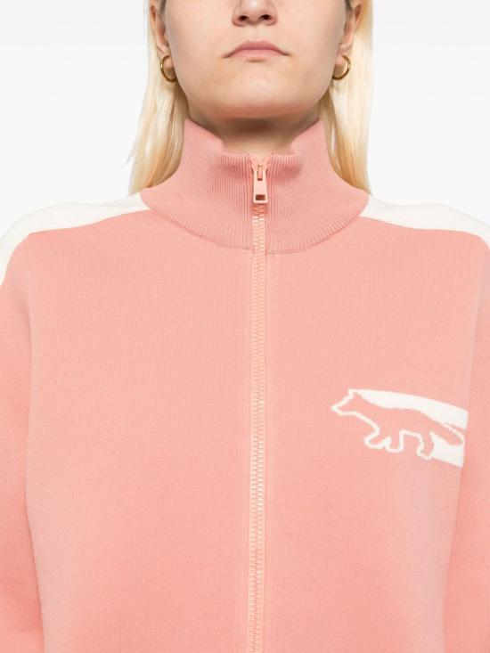  메종키츠네 가디건 NW00502KM0327P634 ACER LEAF DOM - MAISON KITSUNE