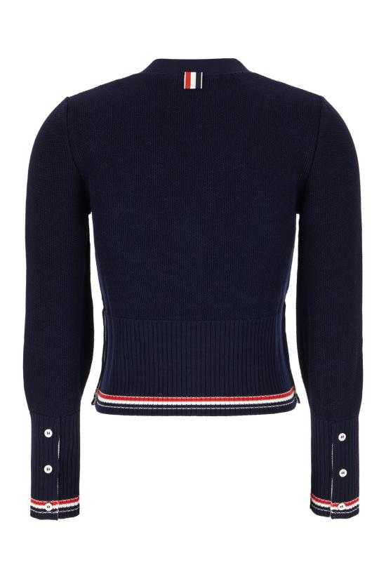 25SS 톰브라운 RWB 클래식 가디건 FKC641AY3030415 NAVY DOM - THOM BROWNE