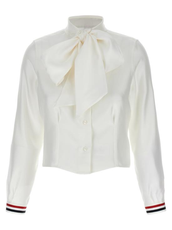 25SS 톰브라운 블라우스 FLL192GF0780100 WHITE DOM