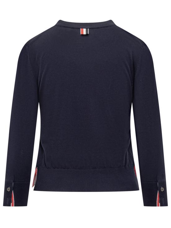 25SS 톰브라운 스웨터 FKA487AY3036415 NAVY DOM - THOM BROWNE