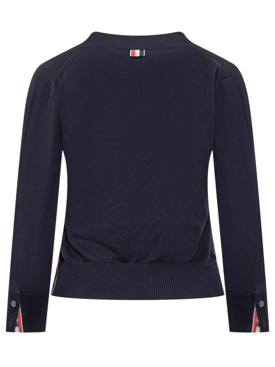 25SS 톰브라운 가디건 FKC631AY3036415 NAVY DOM - THOM BROWNE