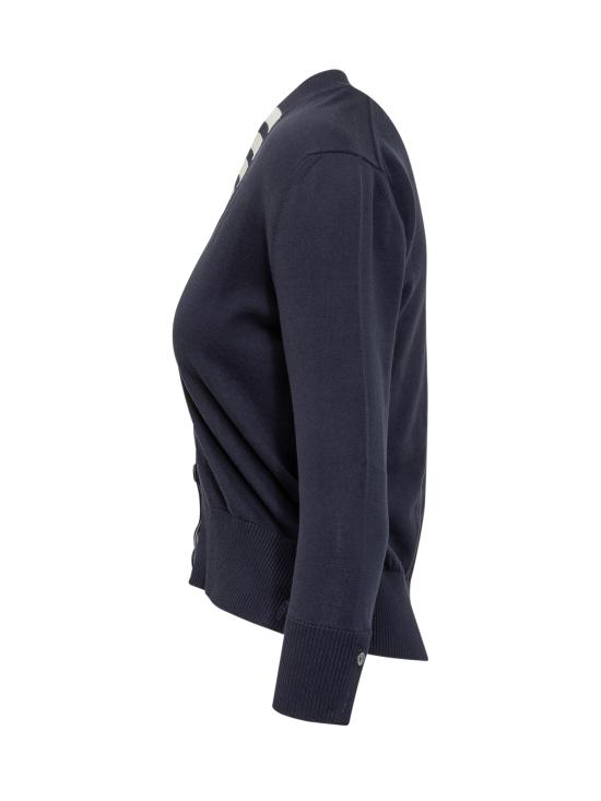 25SS 톰브라운 가디건 FKC631AY3036415 NAVY DOM - THOM BROWNE